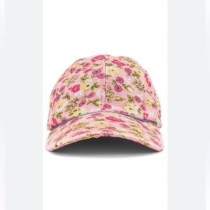 LoveShackFancy  Rose Pink Floral Hat NWT